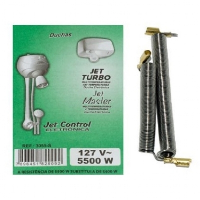 Resistência Ducha Jet Control e Master 5500W 127V 3055-S Lorenzetti