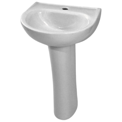 Lavatório com Coluna Araxá Cinza Santa Clara