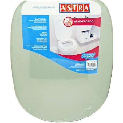 Assento Sanitário Paris/Sabatini Retangular Verde VD TTP/K*VD-09 Astra