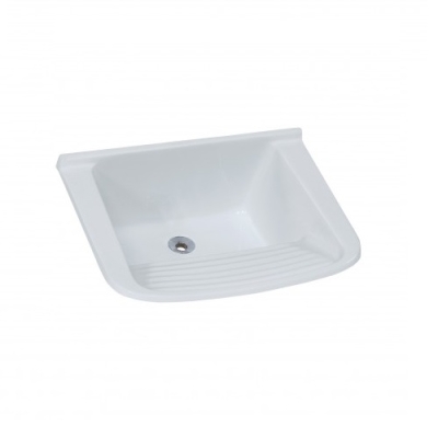 Tanque de Mármore Sintético Granitado 55X41cm Parafusar Gelo Rorato 
