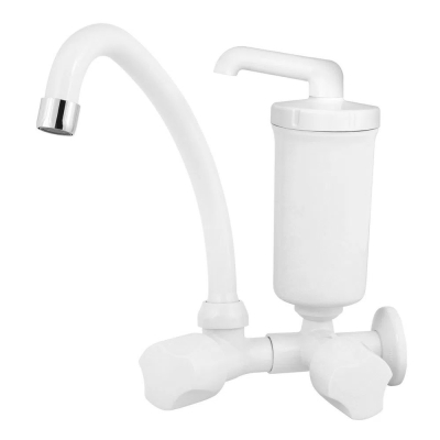 Torneira Cozinha Com Filtro Parede Bica Móvel Foz Branca 1210402 Viqua