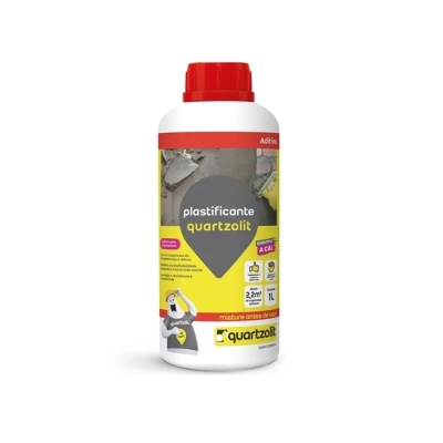Aditivo Plastificante 1 Litro Quartzolit