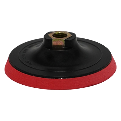 Disco de Borracha EVA com Velcro para Lixadeira 4.1/2 X 5/8 Guepar