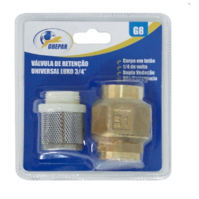 Válvula Retenção Poço Universal Luxo 3/4