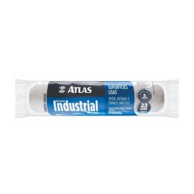 Rolo de Lã Sintética 23cm Epóxi Industrial 326/5 Atlas 