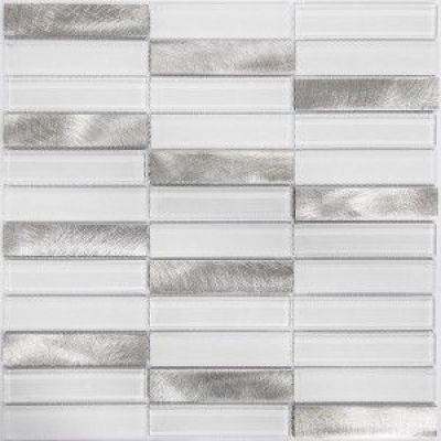Pastilha de Vidro Metal Fit MF-002 30x30cm Colortil 