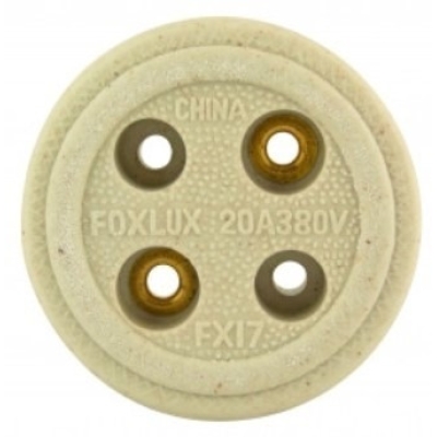 Base Tomada Bipolar Louça 20 Amp. 4017 Foxlux