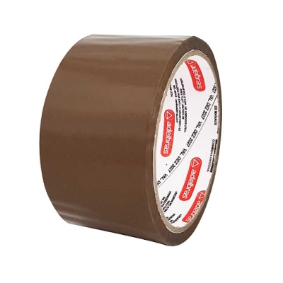 Fita Adesiva de Empacotamento Marrom 48mm x 45 Metros Adelbras 