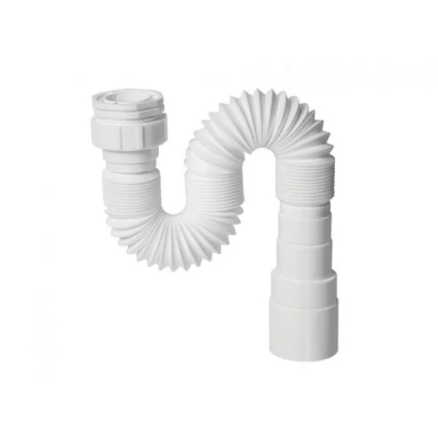 Kit 10 Sifão Sanfonado Universal de PVC Branco Tigre
