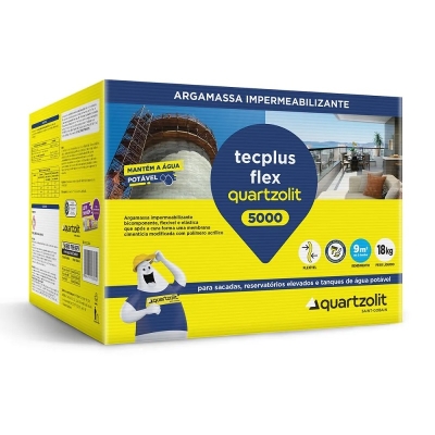 Impermeabilizante Tecplus Flex 5000 18kg Quartzolit